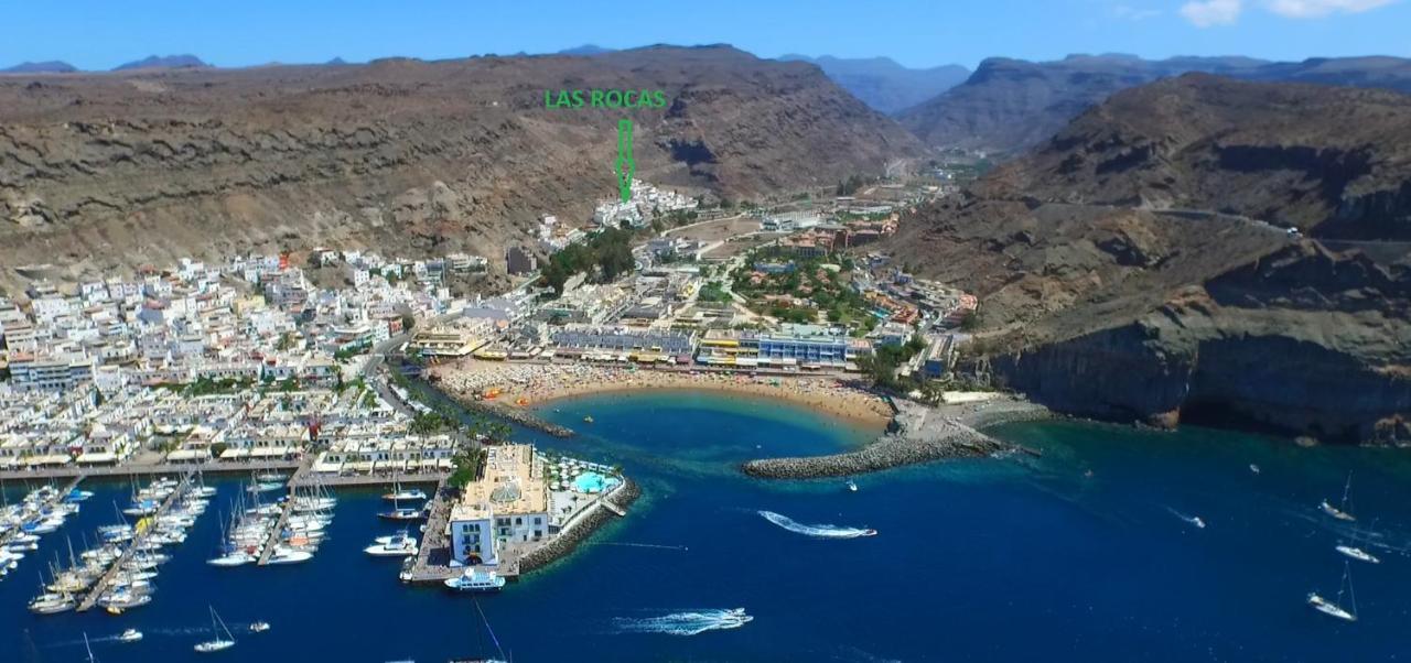 Billy'S Las Rocas Apt Playa De Mogan With Pool Access プエルト・デ・モガン エクステリア 写真